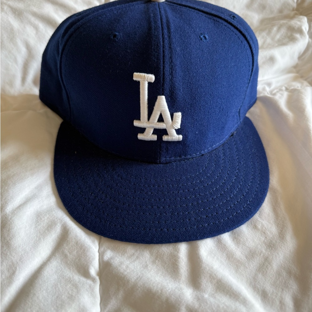 59 Fifty New Era LA Dodgers fitted 7 & 3/4 Baseball Cap NWT